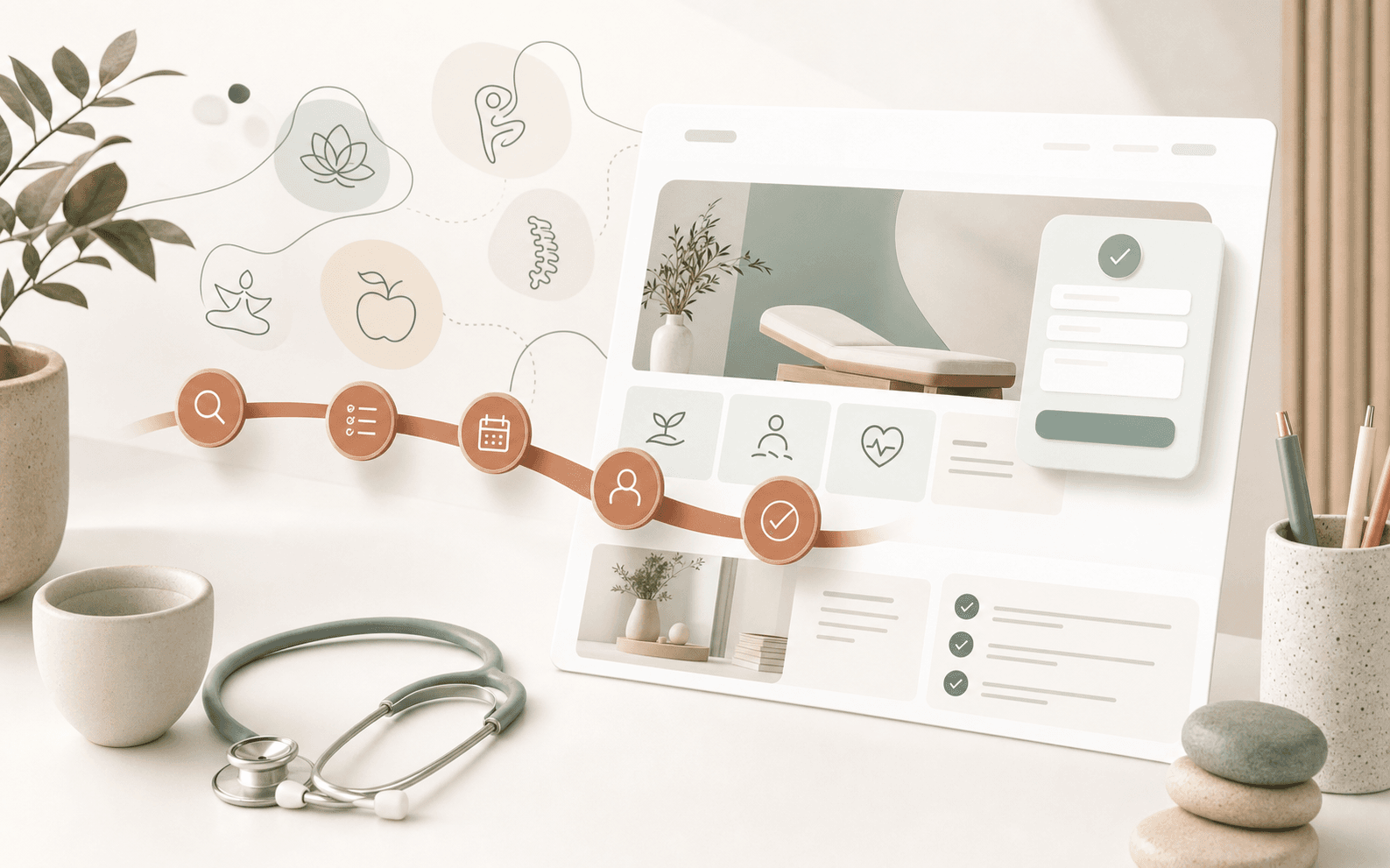 Landing page para profissionais de saúde: quando ela vale mais que um site completo