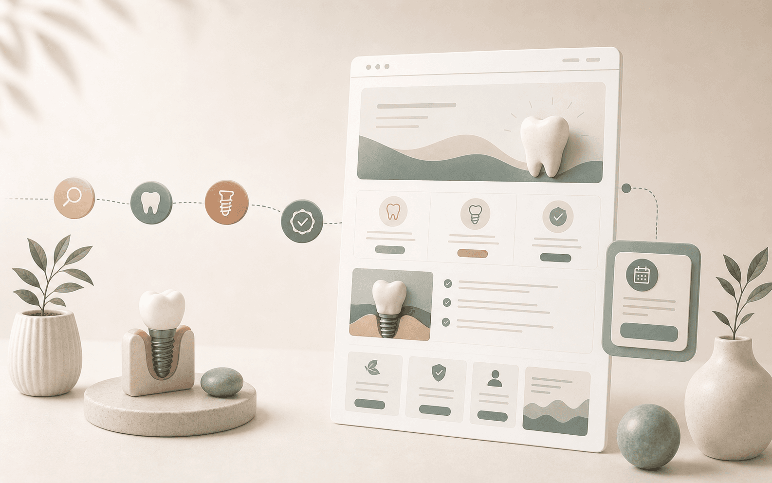 Landing page para implantes dentários: estrutura para tráfego pago e agendamentos